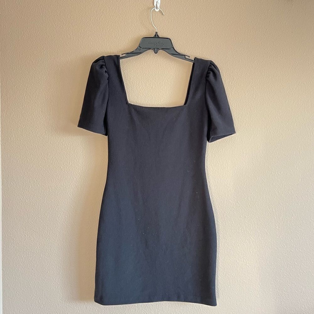 NWT Club Monaco Square Neck Puff Sleeve Dress - Picture 11 of 11